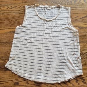 Madewell Striped Tank Large